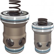 2-way cartridge valves, directional functions LC (standard)