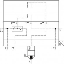 2-way cartridge valves with spool position monitoring LFA..EGWA (control cover)
