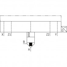 2-way cartridge valves with spool position monitoring LFA..EM (control cover)