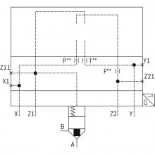 2-way cartridge valves with spool position monitoring LFA..EWMB (control cover)