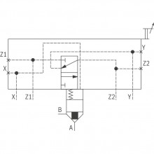 2-way cartridge valves with spool position monitoring LFA..H2-7 (control cover)