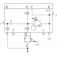 2-way cartridge valves , pressure limiting function LFA.DBW…E