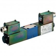 Directional spool valves, direct operated, with solenoid actuation WE 6 …XM