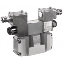 Directional spool valves, pilot operated, with electro-hydraulic actuation H-4WEH…XE