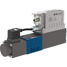 High-response directional valves, direct operated, with electrical position feedback and integrated electronics (OBE) 4WRPE