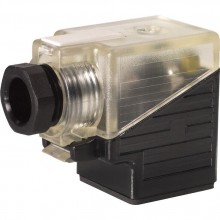 Mating connectors for mechanical pressure switches with connector “K14”, with indicator lights at connections 1 and 3 4P Z15L6