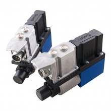 Pressure-controlled proportional pressure relief valves, direct operated, with integrated electronics (OBE) DBETA