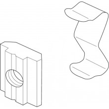 Sliding blocks and springs for feed modules