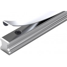 Loose cover strip with sliding fit