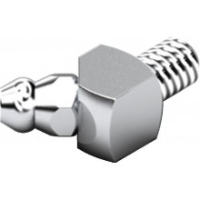 Hydraulic-type lube nipple according to DIN 71412 45° R3417 007 02