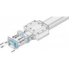 End cap set with front seals for Roller Rail Systems R1810 .9. ..