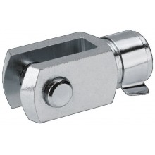 Fork clevis with internal thread