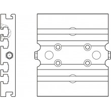 Connection plate for CKR-070