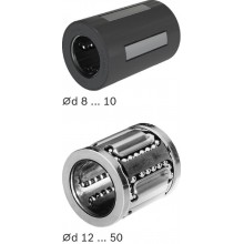 eLINE Linear Bushings, stainless, R0658 KBC-..-DD-RT-NR-G