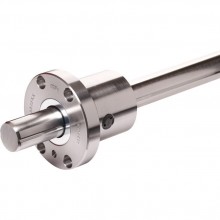 Linear Sets with Torque-Resistant Linear Bushings R0723, flanged type, customized shaft LSFDR.-..-SPECIAL
