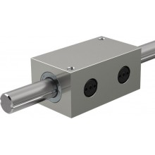 Linear Sets with Torque-Resistant Linear Bushings R1097 5.., tandem, type 2, customized shaft LSSDR2T-..-SPECIAL