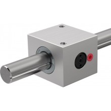 Linear Sets with Torque-Resistant Linear Bushings R1098 2.., type 1, customized shaft LSADR1-..-SPECIAL