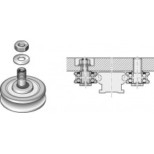 Cam roller with eccentric spigot R1900….0