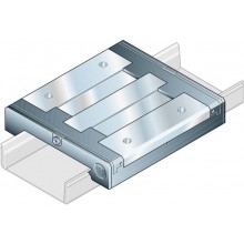 Miniature Ball Runner Blocks, wide, long, BLS R0441