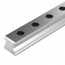 Standard roller guide rails SNO, with plastic mounting hole plugs R1805 .C. ..