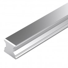 Roller guide rails SNS, Resist CR, matte silver finish, hard chrome plated, for mounting from below R1847 .0. ..