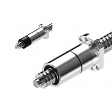 Double nut with flange FDM-E-B
