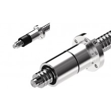 Double nut with flange FDM-E-S